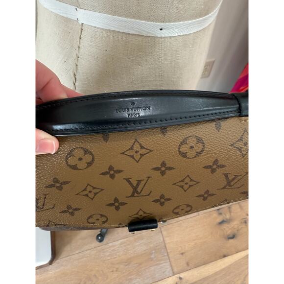 Louis Vuitton Pochette Meti Monogram Reverse Canvas MM Handbag Crossbody - Picture 8 of 12
